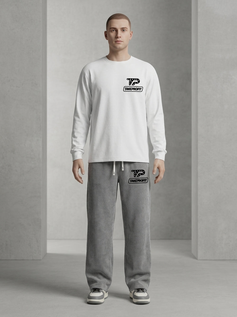 Take Profit grey streetwear editorial
