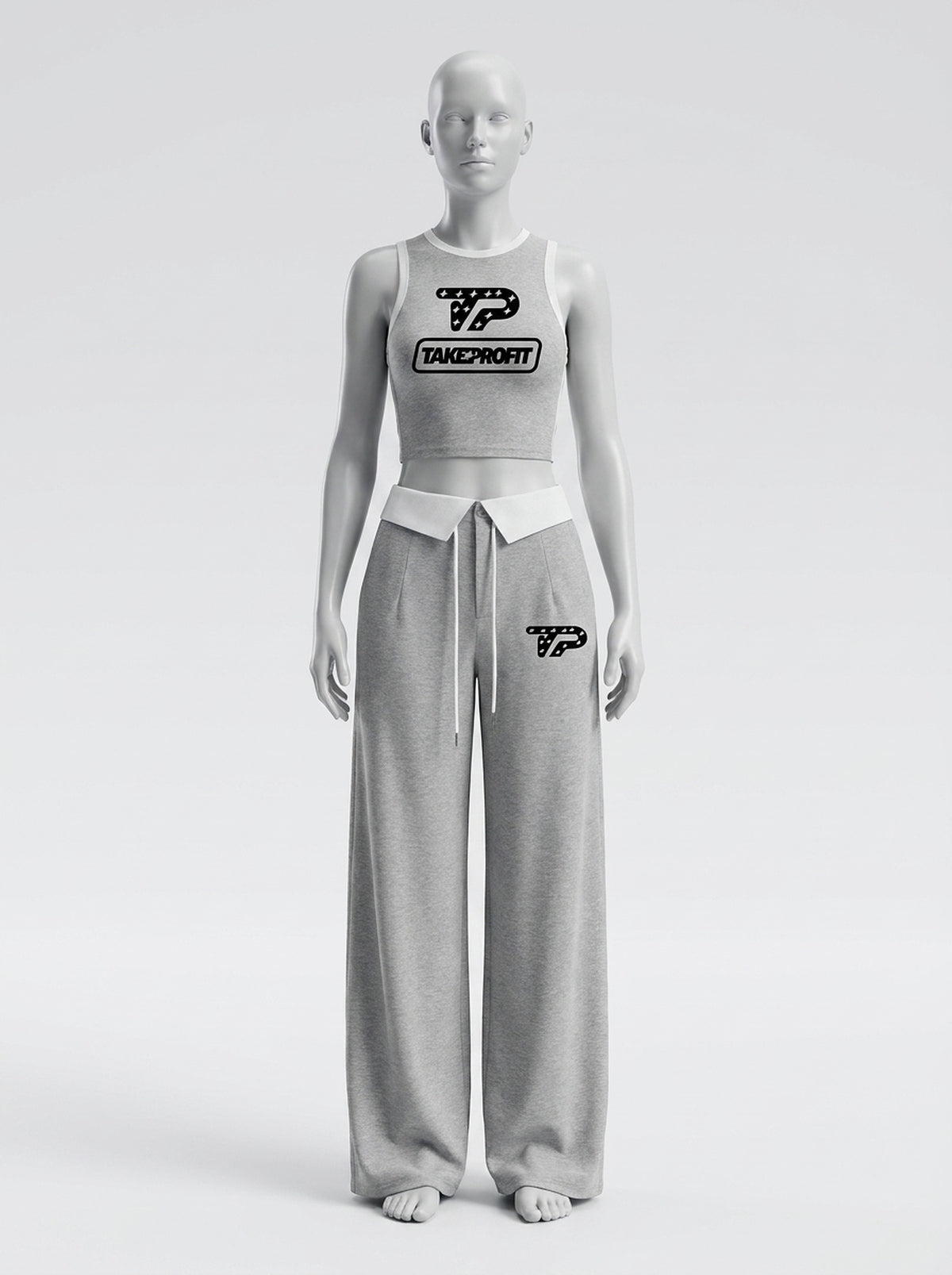 TP Heather Wide-Leg Set by Take Profit
