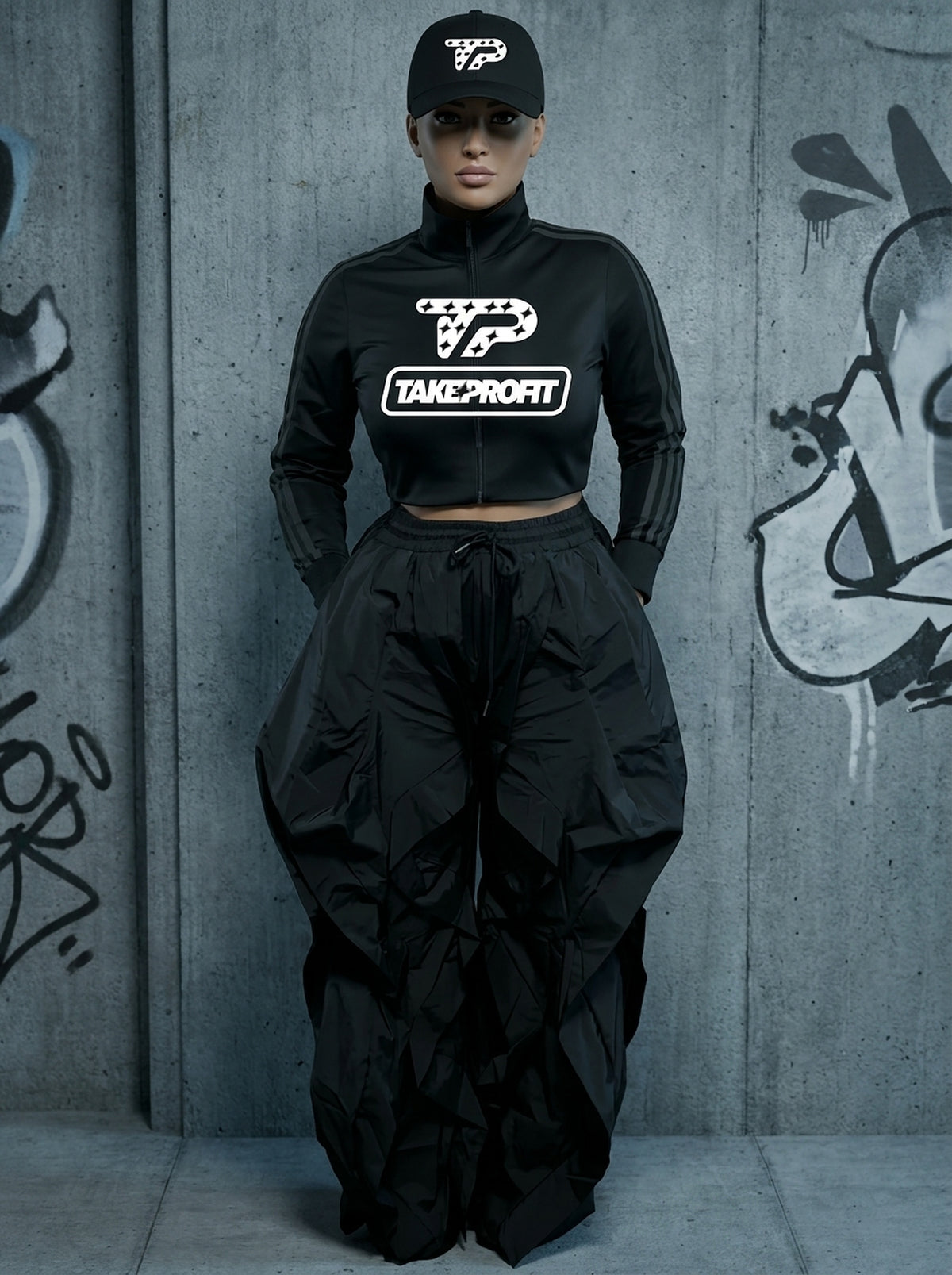 TP Blackout Track Jacket by Take Profit