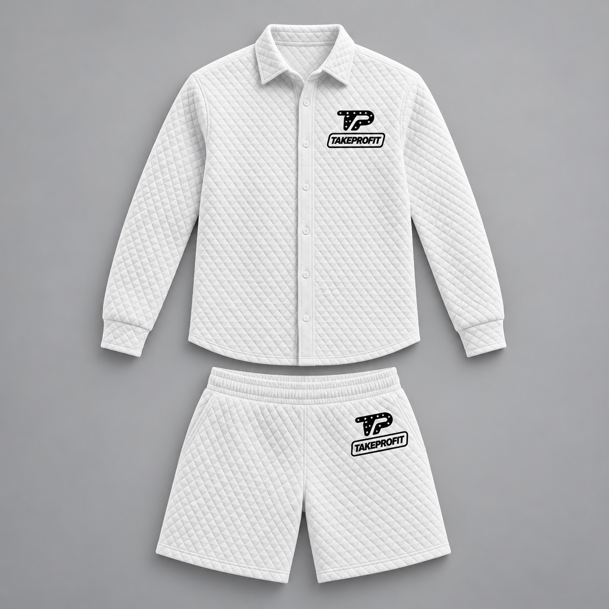 TP White Core Set — model-free flat-lay