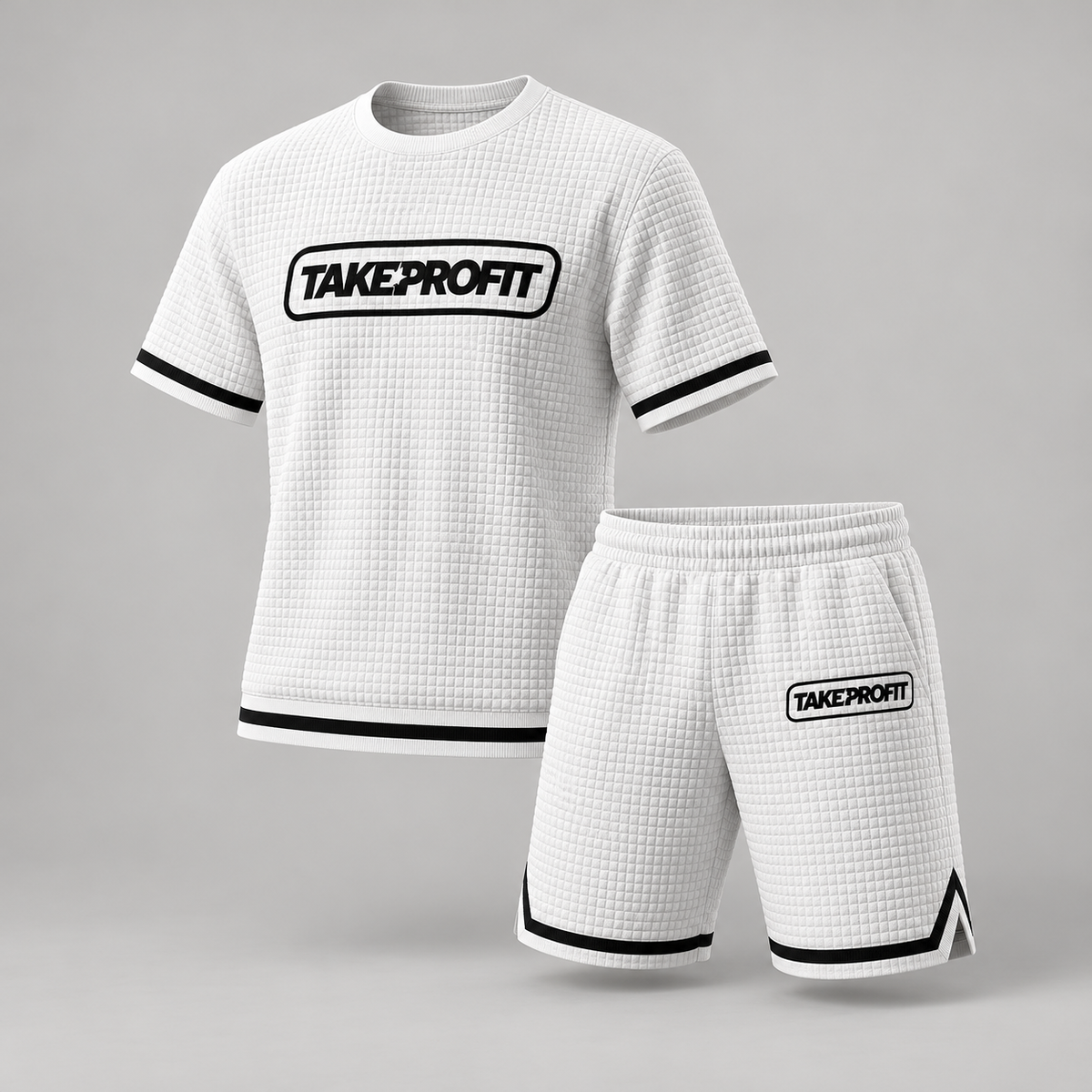 TP White Long-Sleeve Set — model-free product view